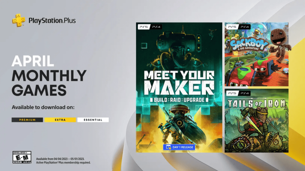 PlayStation Plus abril 2023