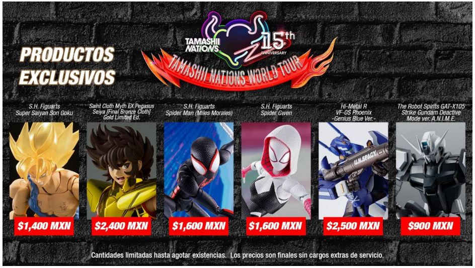 Tamashii Nations Tour México