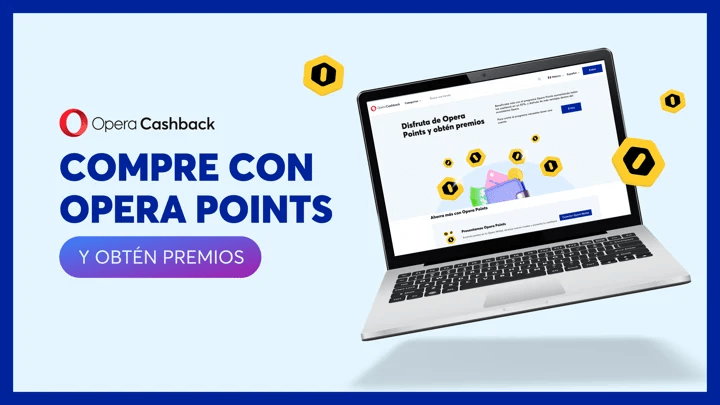 Opera Points sistema de recompensa
