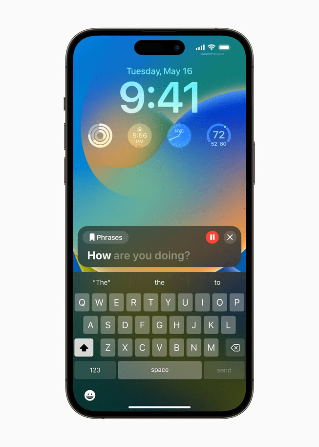 Apple Point and Speak