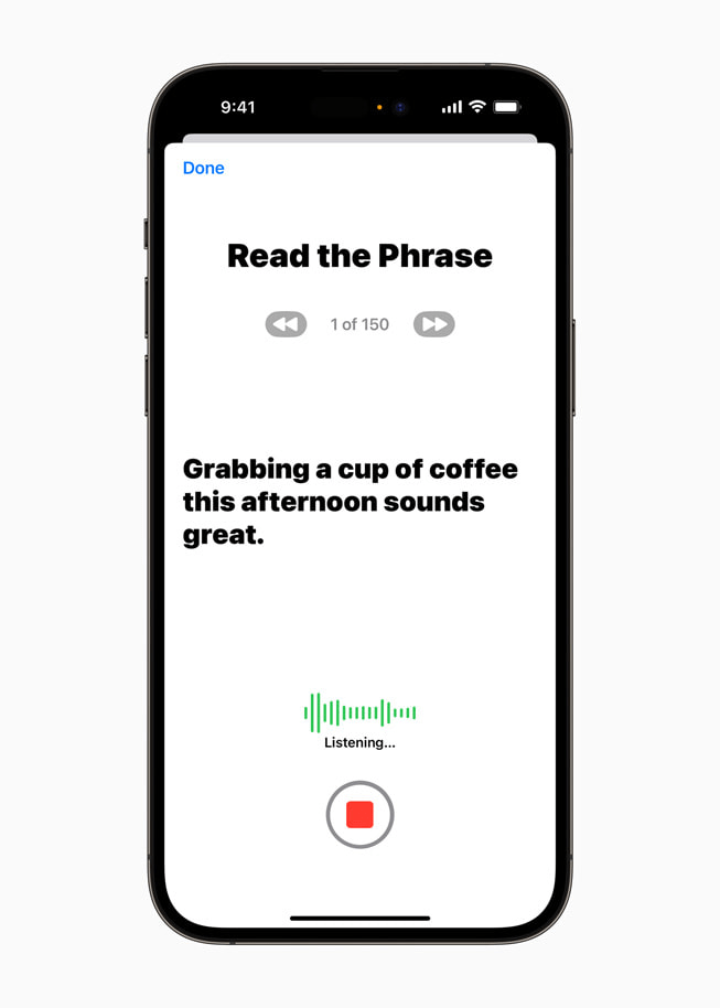 Apple Point and Speak