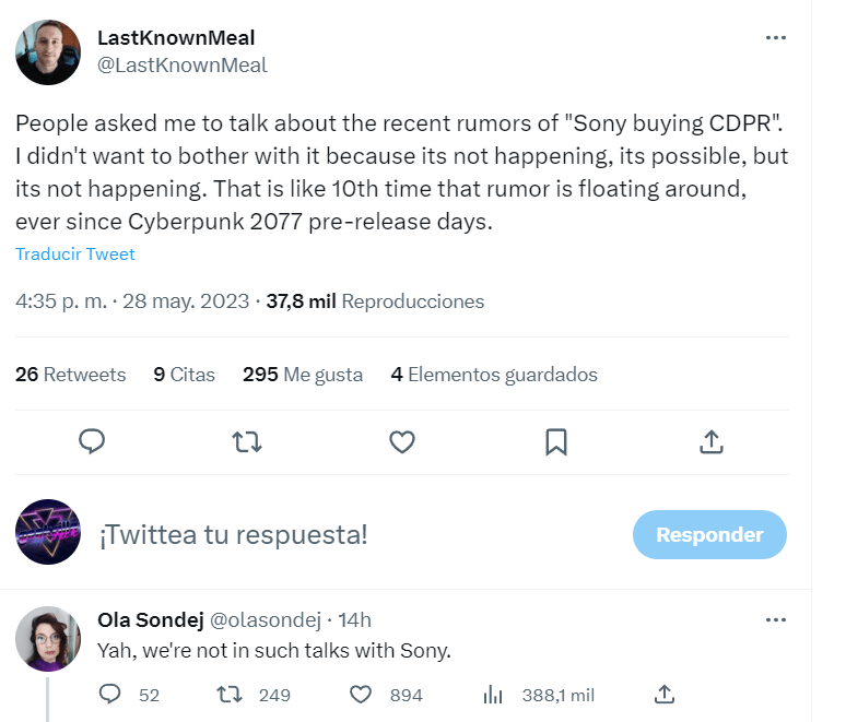 CD Projekt Sony