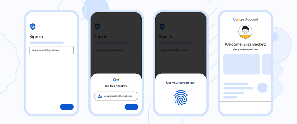 Google Passkeys