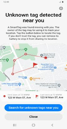 Samsung SmartThings Find