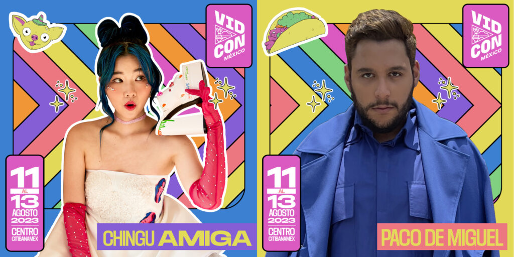 Chingu Amiga y Paco de Miguel se unen a la VidCon México