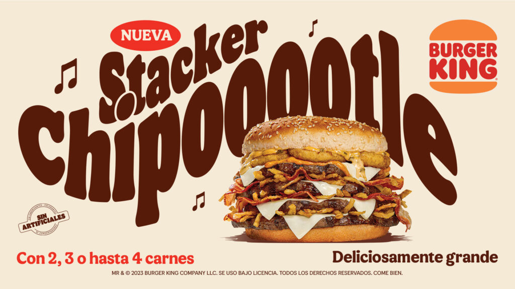 Burger King Stacker chipotle