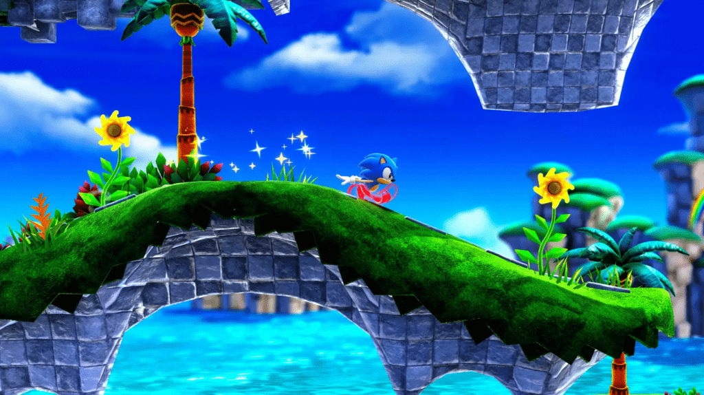Sonic Superstars clásico modernizado