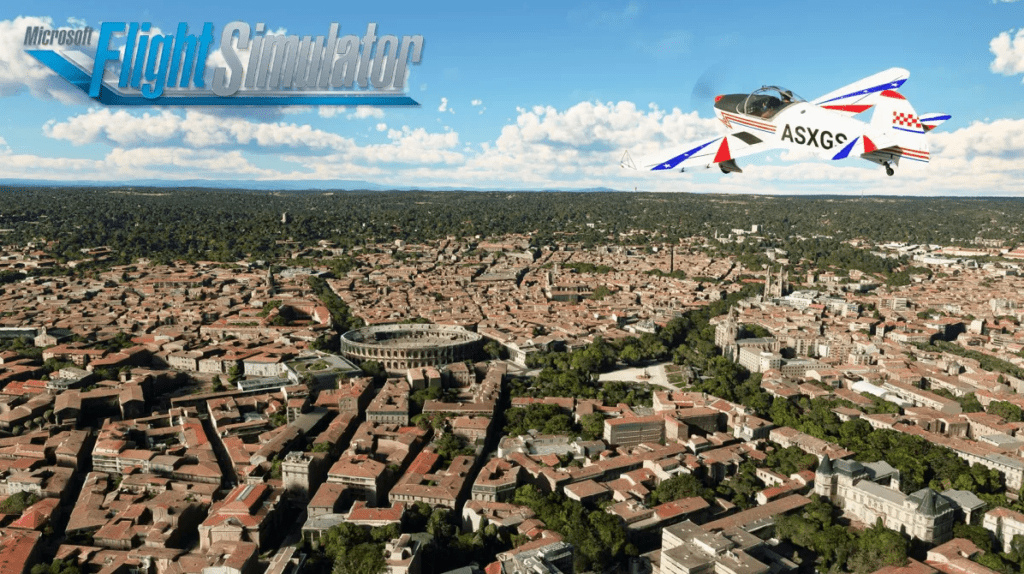 Microsoft Flight Simulator france
