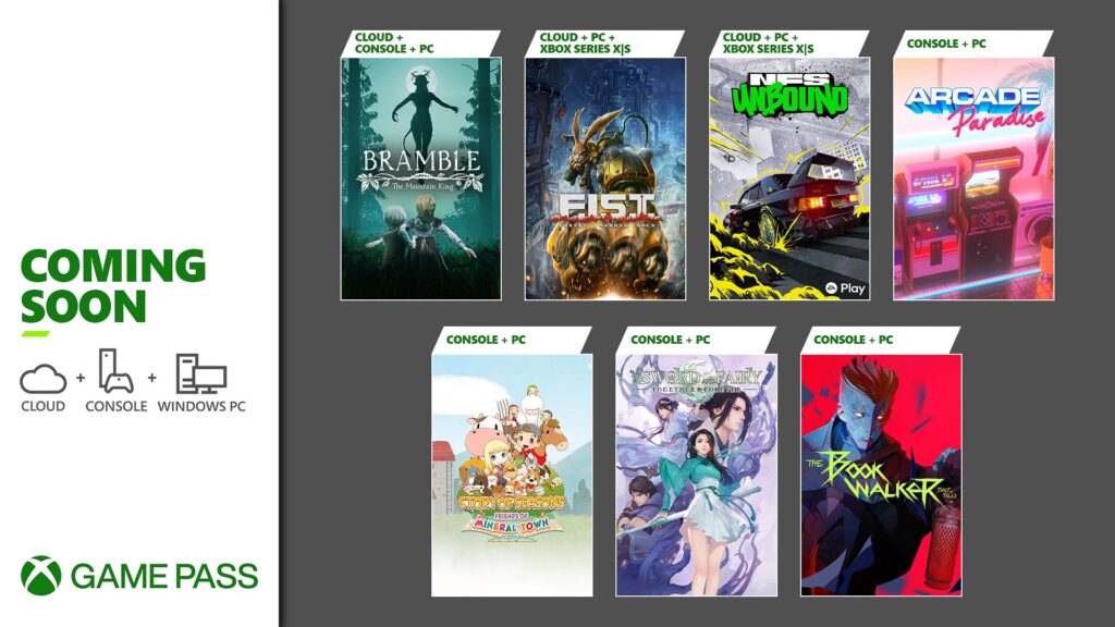 Próximamente Xbox Game Pass