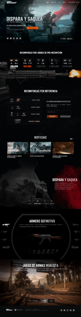 Arena Breakout pre-registro