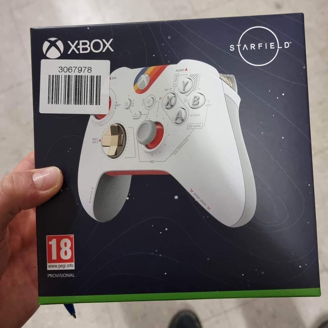 control xbox de Starfield