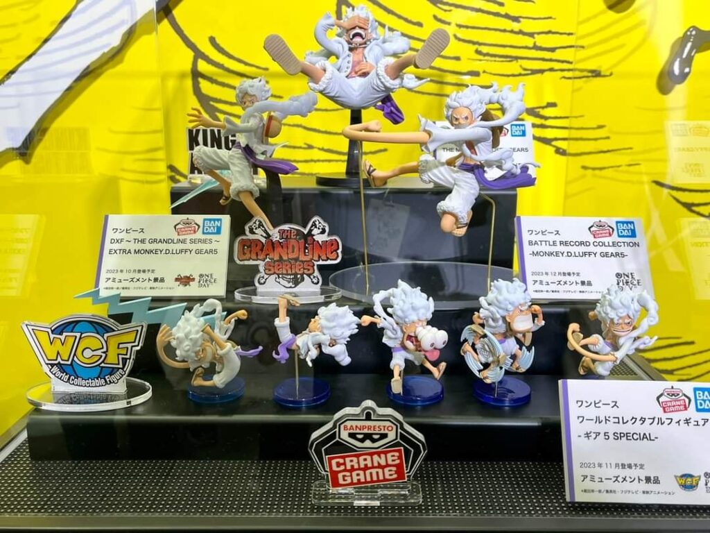 Luffy Gear 5 figuras