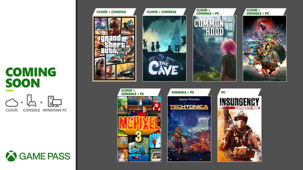 Estrenos Xbox Game Pass