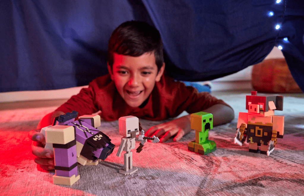 figuras Minecraft Legends Mattel