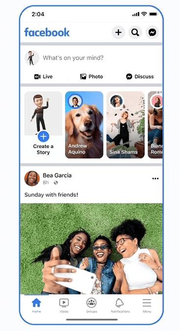 video Facebook