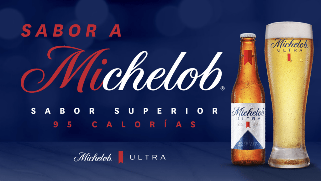 Sabor campaña Michelob Ultra