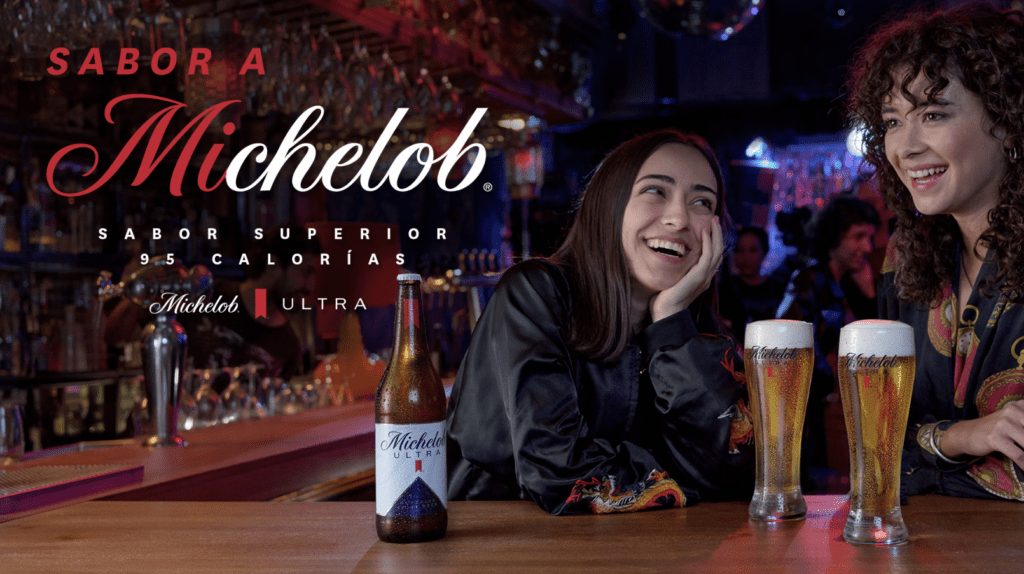 Sabor campaña Michelob Ultra