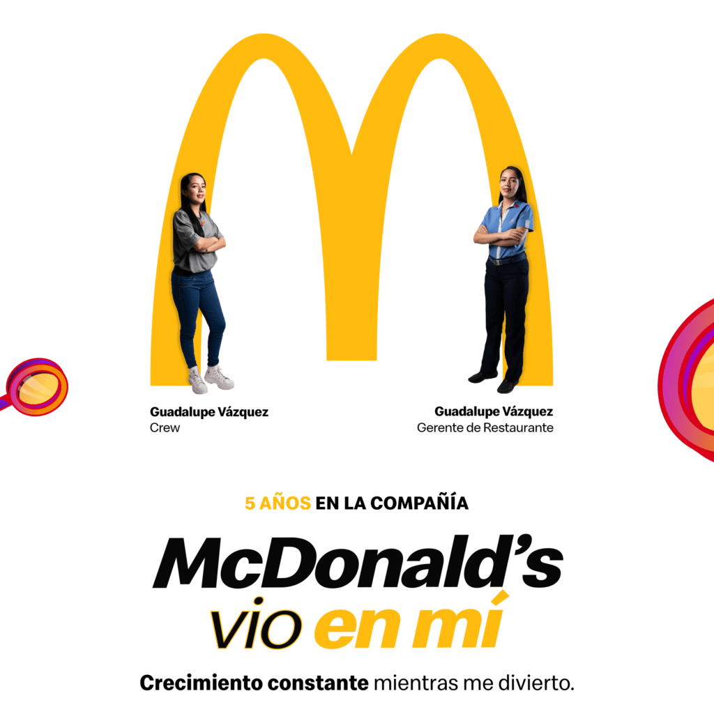 McDonald's jóvenes desarrollo profesional