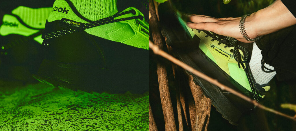 Reebok y Pleasures