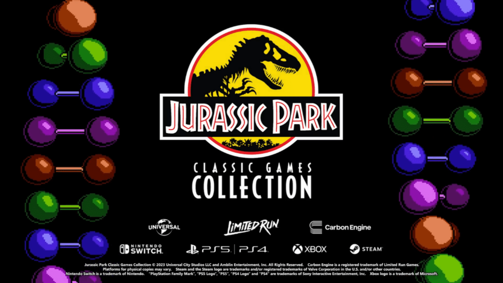 Jurassic Park Classic Games