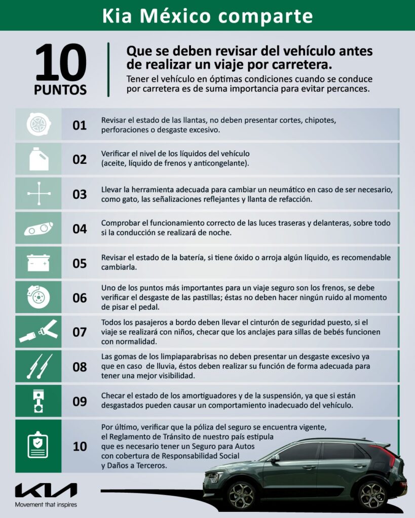 Kía México revisar vehículo