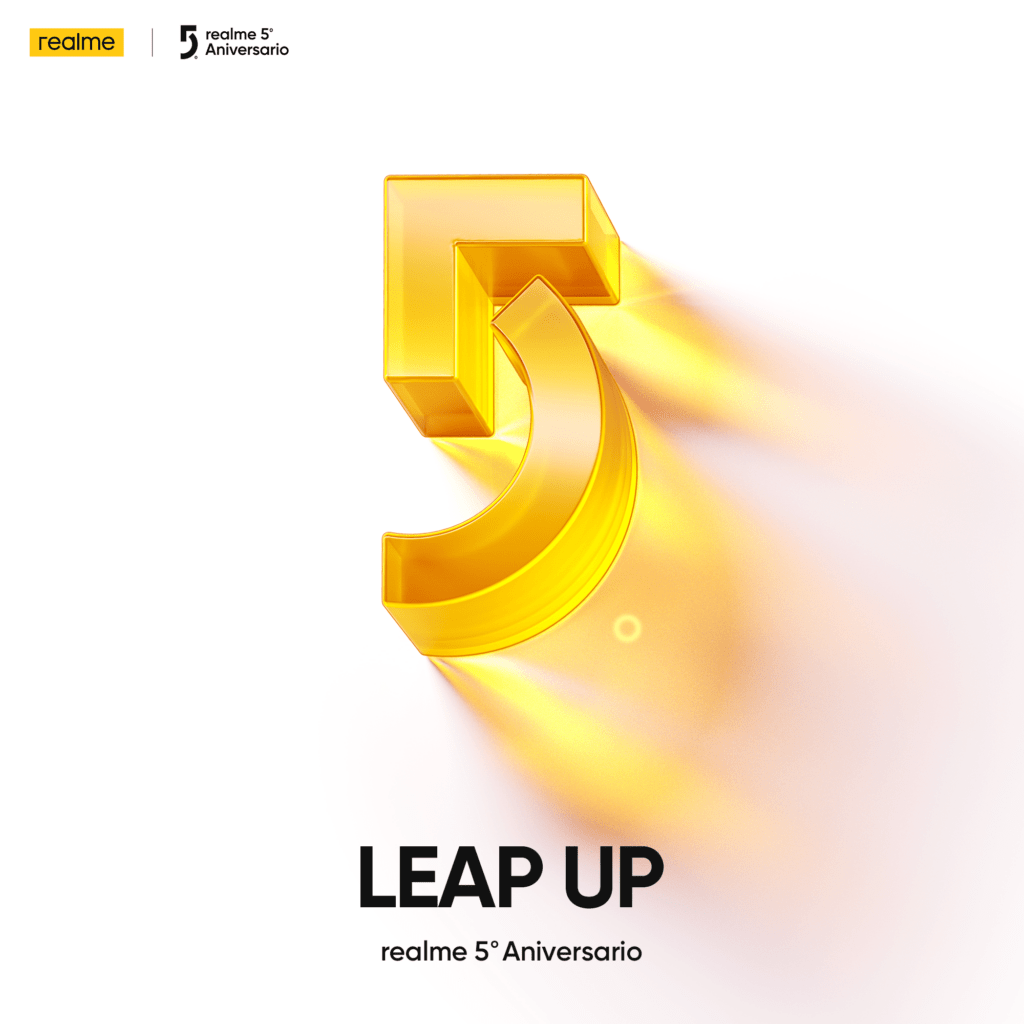 realme quinto aniversario