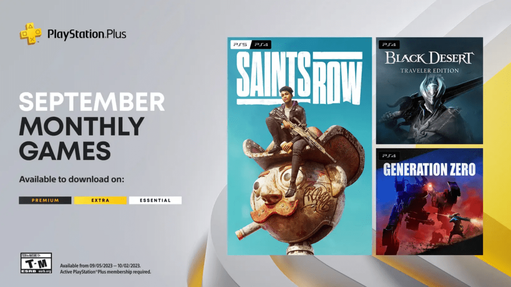 Playstation plus juegos septiembre