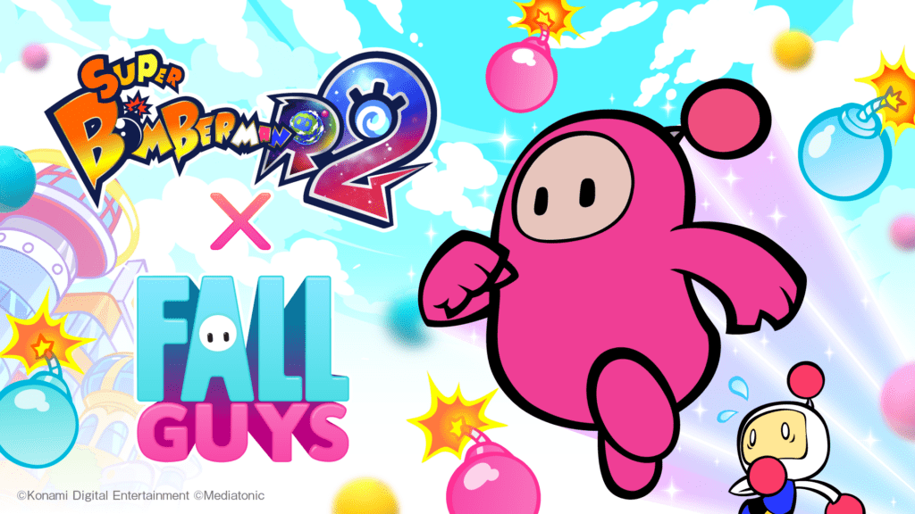 Bomberman R 2 y Fall Guys