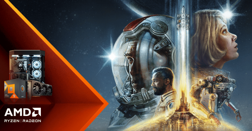 Starfield AMD Gráficos radeon