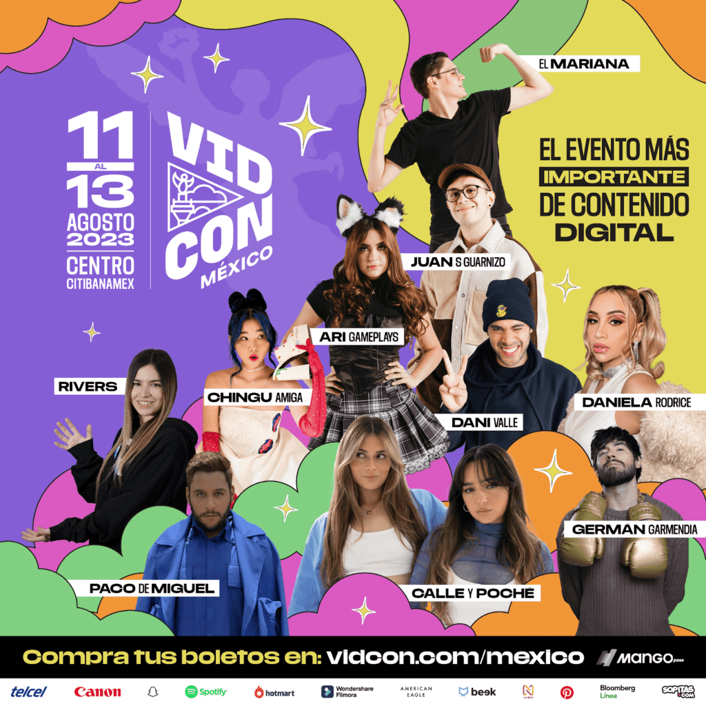 Vidcon méxico 2023 Mariana