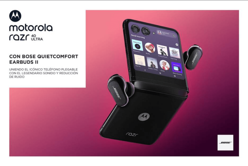 motorola y Bose