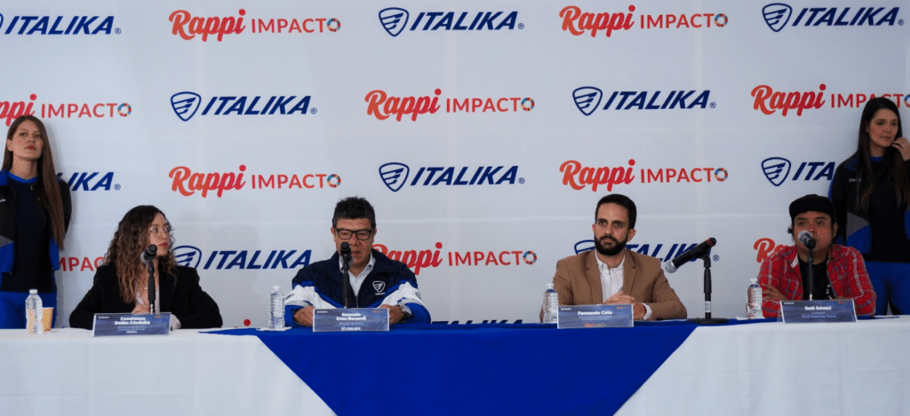 ITALIKA Rappi cultura vial