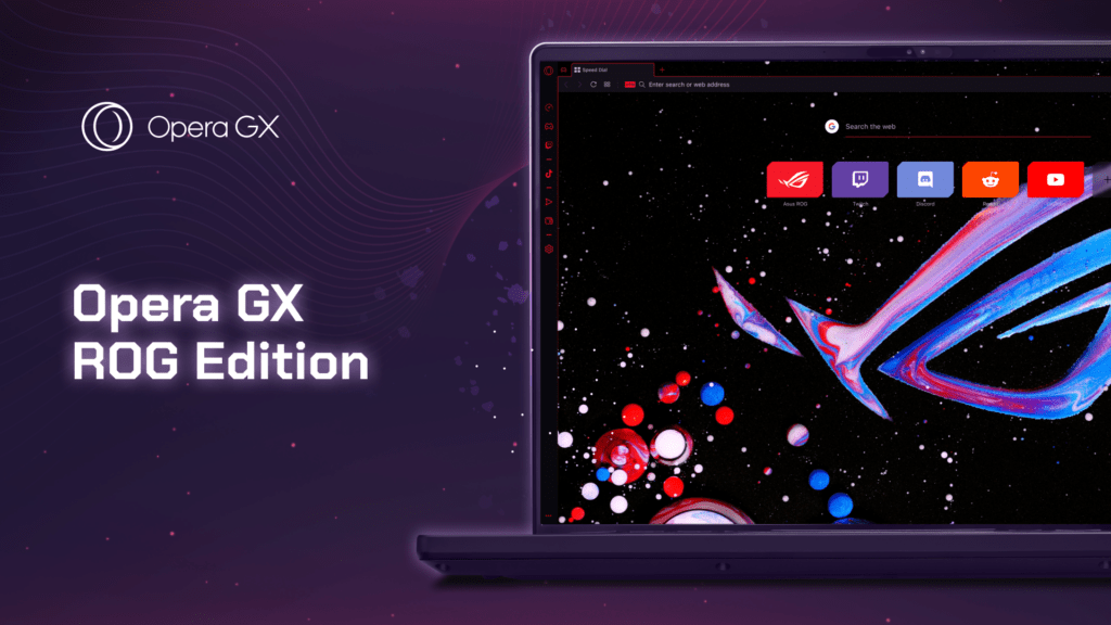 Opera GX ASUS ROG
