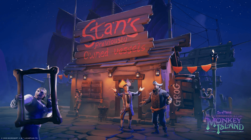 Sea Thieves monkey island