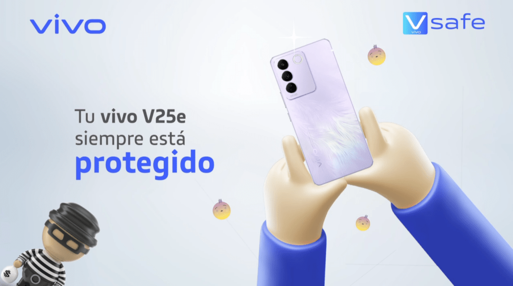 smartphone vivo protegido v.safe