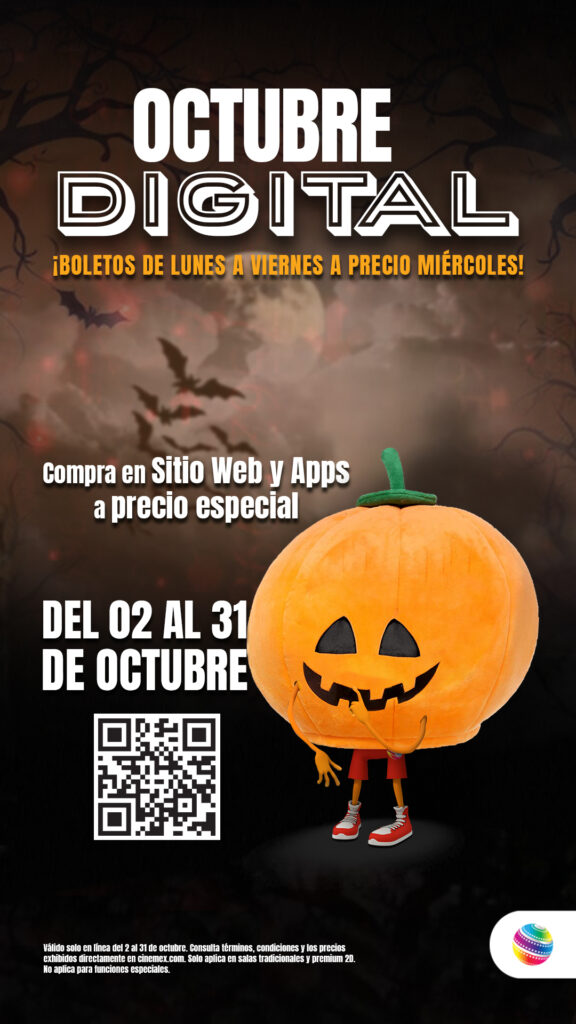 Octubre Digital Cinemex