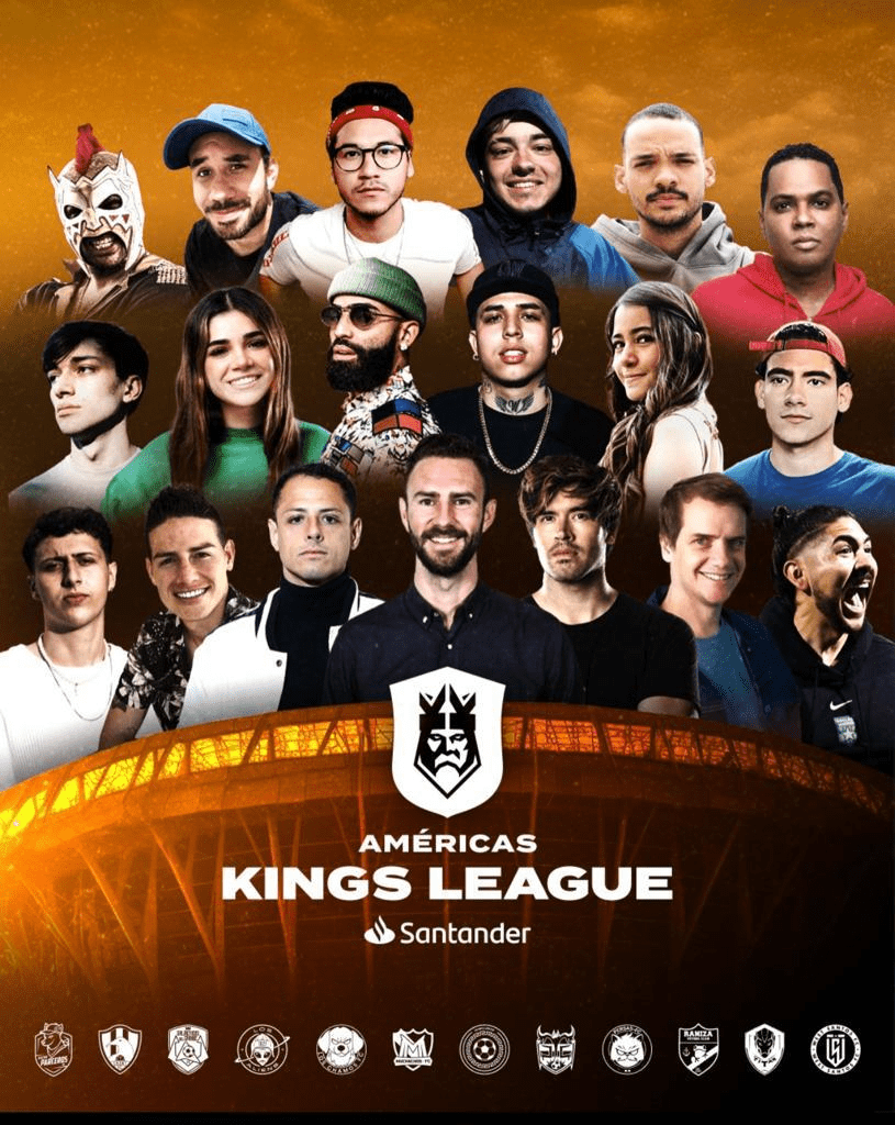 presidentes américas kings league