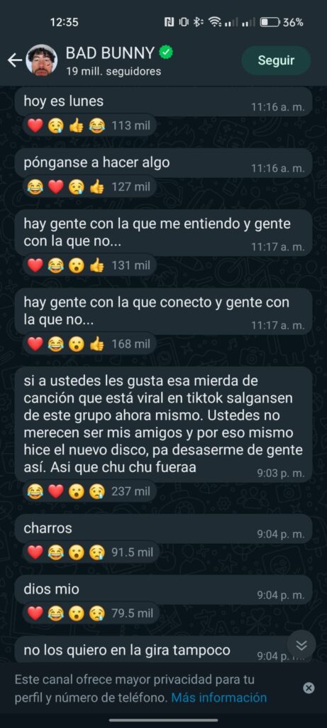 Bad Bunny canción