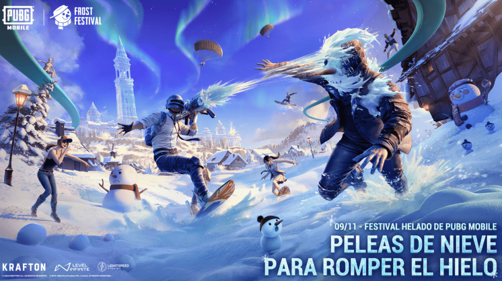 PUBG MOBILE festival helado 