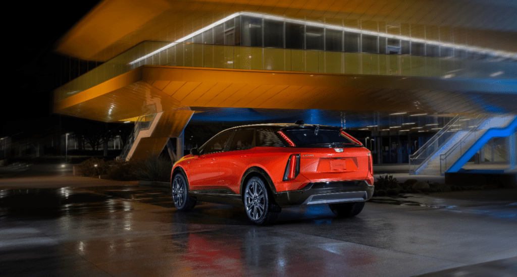 Cadillac vehículo optiq 2025