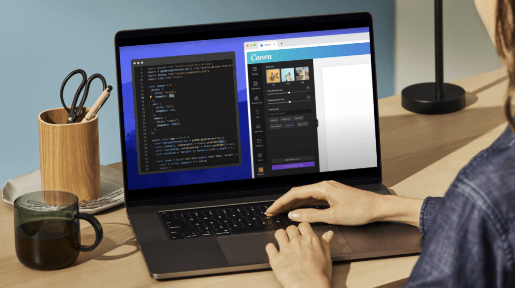 Canva fondo innovación desarrolladores