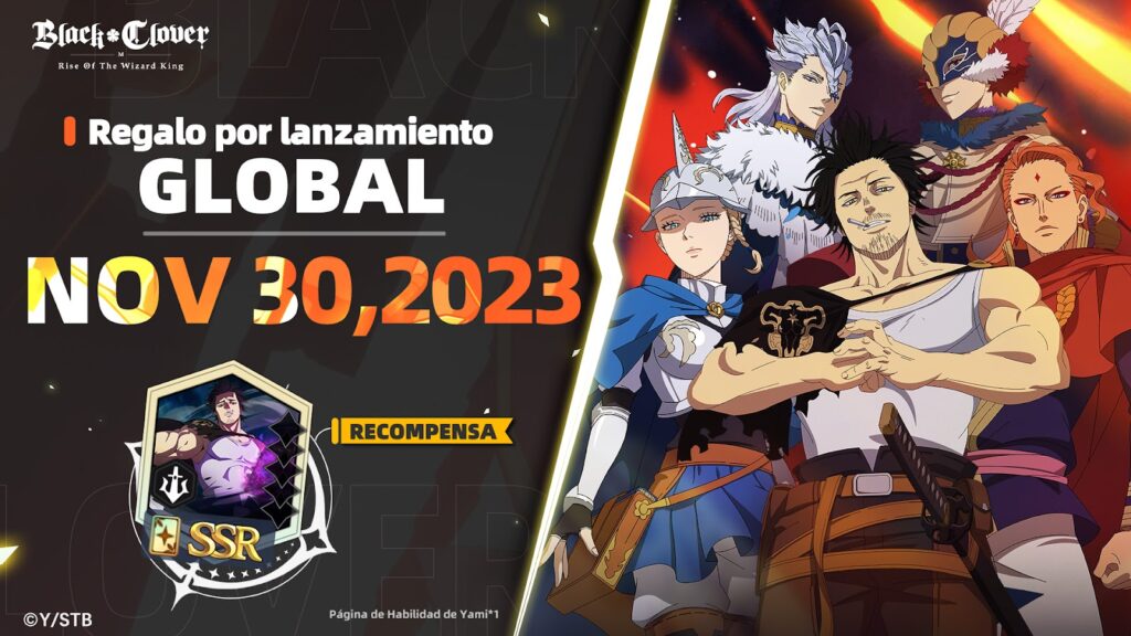 Black Clover M disponible