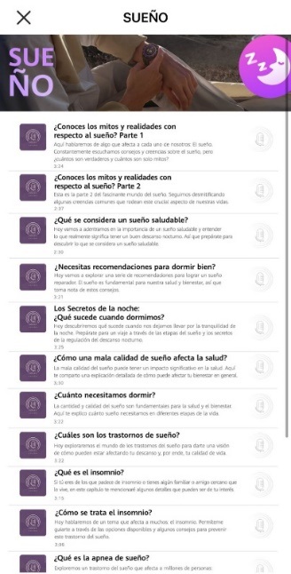 dormir HUAWEI Salud Podcast