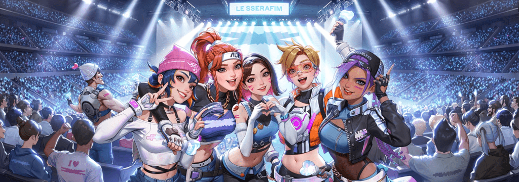 LE SSERAFIM OVERWATCH 2