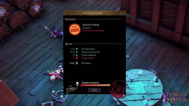 keeper Naheulbeuk's Dungeon Master