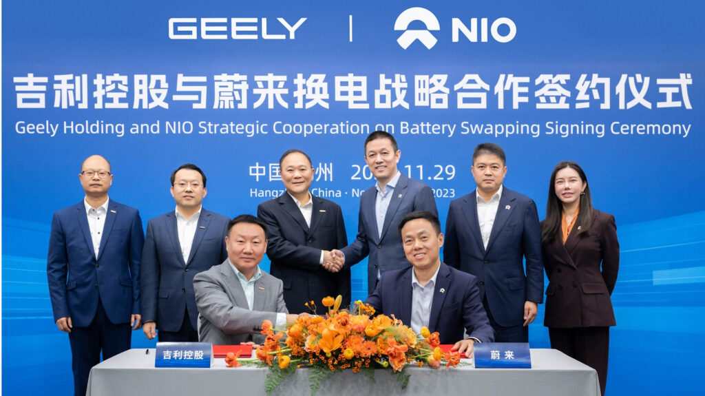 Geely y NIO