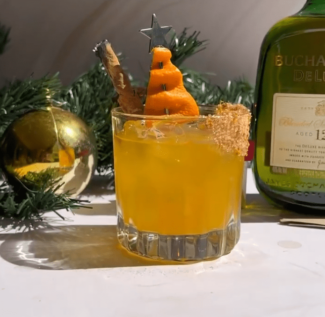 Buchanan’s Deluxe cocteles decembrina