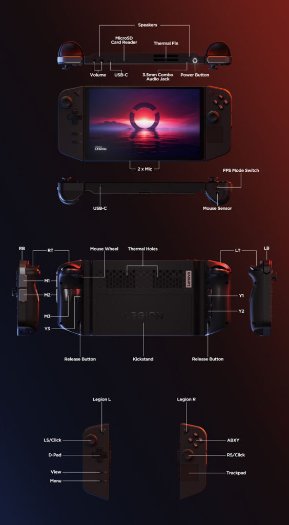 lenovo legion GO gaming