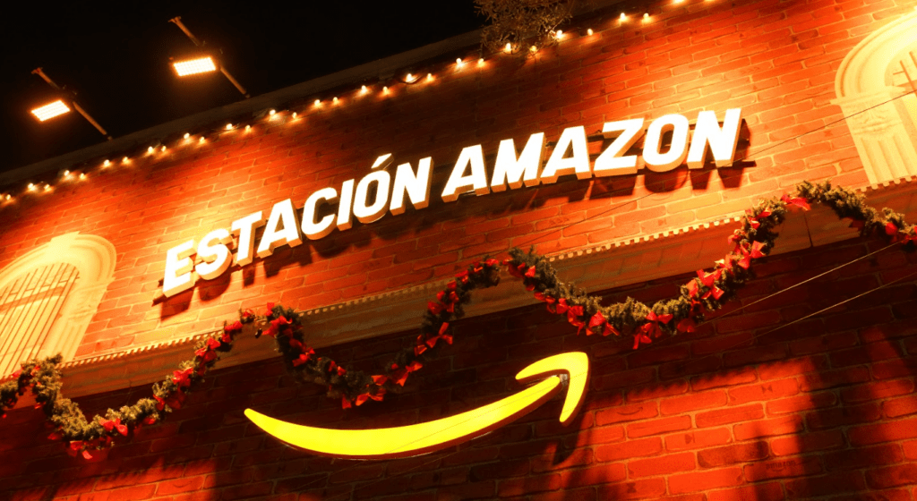 estación amazon navidad