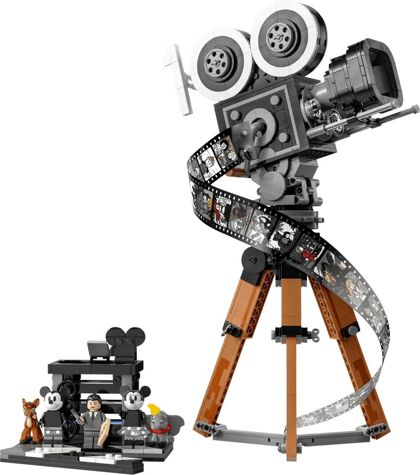 A movie camera with a movie camera and movie camera

Description automatically generated